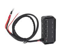 Keenso Bloc de Fusibles, Boîte à Fusibles et Relais Universel 12 V 20 A avec Voyant LED pour Voiture, Moto et Véhicules Électriques