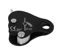 Keenso Bloqueur de Corde d'escalade en Alliage D'aluminium Autobloquant 8-13 Mm Bloqueur de Corde d'escalade pour L'alpinisme d'escalade en Plein Air (Noir)