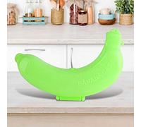 Keenso Boîte de protection en forme de banane violette pour protéger les fruits au bureau et activités de plein air (vert)