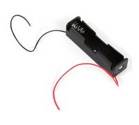 Keenso Boîte de Rangement du Support de Batterie en Plastique de 5pcs pour la Batterie, Petite Taille pour Le Transport Facile, Noir