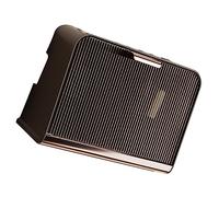 Keenso Boîte de Rangement Murale pour Routeur WiFi, Matériau PP Pet de Grande capacité avec Couvercle pour Bureau et Salle D'étude (Couleur café Grande Taille)