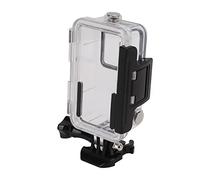 Keenso Boîtier de Caméra étanche Action 2 de qualité Supérieure, Boîtier de Plongée Robuste de 60 M de Profondeur, Léger et Compact, PC + Verre trempé, Plongée en Apnée