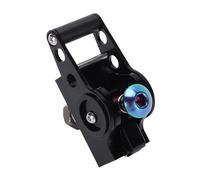 Keenso Boucle, Boucles Boucles de Ceinture Boucle en Métal Boucle à Dégagement Latéral Robinet de Vélo Pliant Boucle en C Adaptée pour Aline Cline Pline Haute efficacité Déverrouillage (BLACK)