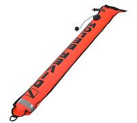 Keenso Bouée de Marquage de Surface, Bouée Gonflable de Plongée de Marqueur de de Visibilité Elevée Accessoires Marqueur de de Plongée 6FT (Rouge)