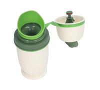 Keenso Bouteille de Pot Portable pour Enfants, Toilette D'urinoir D'urgence pour Formation de Pipi pour le Camping de Voyage en Voiture (perle blanche)