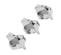 Keenso Boutons de Commande AC, 3 Pièces 121 0001 000 Bouton de Commande de Climatisation en Mode Vitesse du Ventilateur de Chauffage pour 375 378 379 (Placage)