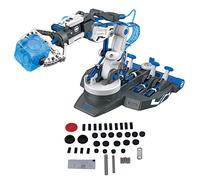 Keenso Bras de Robot Hydraulique 3 en 1, Kit de Bras de Robot Hydraulique de Bricolage pour 8 Ans (101 Bleu)