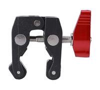 Keenso Bras Magique à la Mode pour Photographie, Super Pince en Alliage D'aluminium Durable pour Usage Professionnel, Trou de Vis de 1/4 et 3/8 Pouces