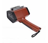 Keenso Brosse de Gril électrique, Moteur sans Balais en Acier Inoxydable 304, Brosse de Barbecue Rotative Rechargeable 350RMP avec Lumière LED, pour Les Barbecues au Charbon de Bois de