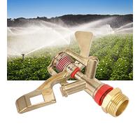 Keenso Buse D'Irrigation en Alliage de Zinc Durable, Tête D'arrosage de Jardin Respectueuse de l'environnement, Grande Distance de Pulvérisation pour Une Irrigation Efficace, Idéale pour Une (2PCS)