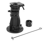 Keenso C5G1216, Adaptateur de Sellette D'attelage Réglable vers Col de Cygne, capacité de Remorquage de 20 000 LB, Conception D'amorti à 360 Degrés, Construction en Acier Robuste,