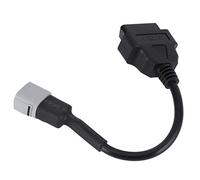 Keenso Câble de Diagnostic OBD2 à 6 Broches pour Moto, Remplacement de Faisceau D'adaptateur de Diagnostic pour GSX-R 1000/1000R/125