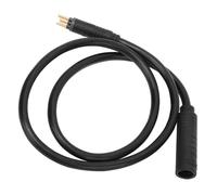 Keenso câble d'extension motor vélo électrique, étanche 9 broches 1.5mm² 600mm fil femelle mâle, accessoire pour maintenance et mise à niveau des vélos électriques urbains et tout terrain