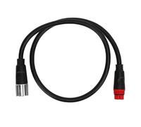 Keenso Câble d'extension, Résistant à la Pluie, 11 Broches, Rallonge de Moteur de Moyeu de Vélo électrique pour Modèles 750W 1000W