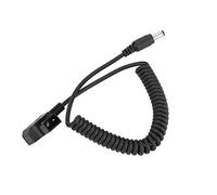 Keenso Câble Flexible D Tap Mâle vers DC2.1 5.5x2.5mm pour DSLR V Mount Anton Câble Adaptateur d'alimentation de Batterie pour Moniteur BMCC LED Lampe D'information 35-100 Cm
