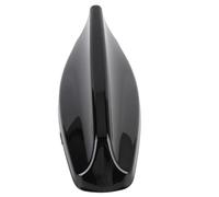 Keenso Cache D'antenne de Toit en ABS Noir, Coque Décorative Brillante en Forme D'aileron de Requin avec Ruban Adhésif Double Face, Compatible avec L538 2011-2019