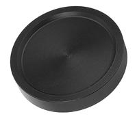 Keenso Cache-poussière fileté Astronomique Noir, Capuchon D'objectif en Alliage D'aluminium Haute Résistance pour Miroir Principal M54x0,75