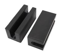 Keenso Cale de Support de Moteur de Bateau en Caoutchouc pour Moteurs Hors-bord pour Systèmes D'inclinaison Hydraulique à Vérin Unique avec Caoutchouc EPDM Haute densité pour VMAX-SHO