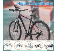 KEENSO caméra de vélo Rétroviseur de vélo sur guidon, caméra de recul de vélo rechargeable 1080P avec moniteur de 4,3 auto boite