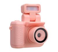 Keenso Caméra Porte-clés, Mini Caméra HD 1080P avec Flash intégré, écran de 1,44 Pouces pour Les étudiants et Les Voyages (Pink)