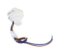 Keenso Capteur de Mouvement Infrarouge, Interrupteur de Détection, économie D'énergie, Lampe LED, pour Projecteur de Plafond Domestique, Panneau Lumineux, 1 Pièce