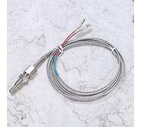 Keenso Capteur de Température d'échappement de Voiture 1 8 Pouces NPT Transmetteur de Température de Voiture 392 à 2192 Degrés Fahrenheit Sonde de 5 Mm Longueur de 80 Mm Installation Facile pour les