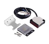 Keenso Capteur Photoélectrique, Interrupteur à Capteur Photoélectrique Rétroréfléchissant Commutateur de Proximité Réflexion E3JK-R4M1 90-250VAC (1)