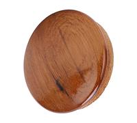 Keenso Capuchon Central de Volant de Bateau, Capuchon Central de Volant Marin 63,5 Mm 2,5 Pouces Finition Brillante en Bois de Teck pour Bateaux de Yachts