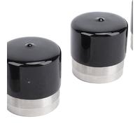 Keenso Capuchon de Protection de Roulement de Remorque de Bateau, en Acier Inoxydable avec Couvercle Anti-poussière, Protection Haute Résistance pour Remorques de Bateau, Installation Facile