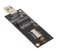 Keenso Carte Adaptateur USB 3.0 NGFF avec Emplacement pour Carte SIM, Prise et Lecture Faciles M.2 Un Adaptateur USB pour, adapté aux Professionnels de L'informatique