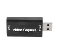 Keenso Carte D'acquisition Vidéo HD 4K, Connexion D'extension, 1080P, Sortie de Streaming Vidéo en Temps Réel pour l'enseignement et L'enregistrement, Câble AWG26