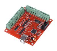 Keenso Carte de Contrôle de Mouvement USB 100Khz avec Contrôleur d'Interface 4 Axes Carte de Dérivation pour la Gravure CNC Carte de Commande de Mouvement contrôle sportif