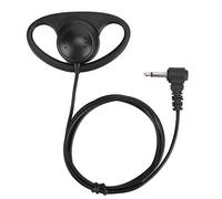 Keenso Casque à Crochet d'oreille, écouteurs Filaires à Réduction de Bruit avec Prise 3,5 Mm, Idéal pour Le Personnel de sécurité et d'événements