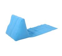 Keenso Chaise de Plage Gonflable, Chaise Longue de Plage Gonflable Floquée en PVC avec Support de 330 LB, 51,18 X 18,5 X 19,69 Pouces, Inclinable Portable pour Camping, Piscine et Jardin
