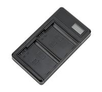 Keenso Chargeur de Batterie EN-EL15 USB Type C 5 W 10 W Double Chargeur avec écran LCD pour, Portable Léger pour Le Chargement à la Maison et en Voiture