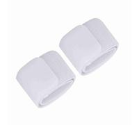 Keenso Cheville Sangle pour Protège-Tibias, Élastique Nylon Ajustable Paire | Fermeture à crochets et boucles, tissu respirant épais, bande élargie antidérapante, pour le football, le cyclisme, la