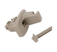 Keenso Clamp/Holder de Pare-Soleil 2 Pièces, Support de Pare-Soleil Durable pour Voitures, OE 25840046, Compatible avec Express Van 2003-2014 et Savana Van 2003-2014