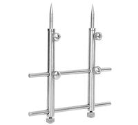 Keenso Clé D'objectif Kit D'outils de clé en Acier Inoxydable Solide pour Le Retrait D'objectif D'appareil Photo, Outil de Réparation de 10 à 110 Mm avec Tiges de Positionnement Rapide, adapté aux