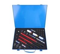 Keenso Clé Dynamométrique, clé à Cliquet à Douille D'entraînement 3/8 1/2 1/4 Pouces avec Bouton de Dégagement Rapide, pour L'entretien de Voiture de Moto