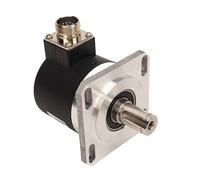 Keenso Codeur d'arbre 15 mm Installation rapide pour moteurs ACDC, verre, céramique, machines-outils CNC, boîtier ABS 1024 codeur d'impulsion pour ascenseurs et machines de test