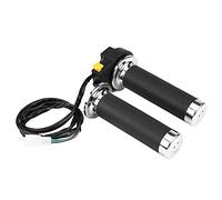 Keenso Commande d'accélérateur Poignée de Guidon Interrupteur Bouton d'arrêt ABS Interrupteur de Guidon de Moto Câble 22mm 7 8 Pouces 825mm pour Vélo motorisé Scooter Motocyclistes Dirt Bike