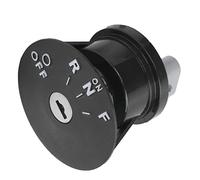 Keenso Commutateur d'allumage ABS Interrupteur à clé 4 Positions avec 2 Clés de Remplacement pour EZGO RXV 2008 Up OEM 605637 609682 611283 pour Voiturette de Commande d'arrêt Neutre Avant et