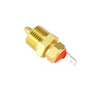 Keenso Commutateur de Thermostat de Ventilateur de Radiateur, Commutateur de Ventilateur de Refroidissement du Moteur Electrique avec Filetage de Tuyau de 3/8" 185 à 175 Degrés