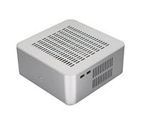 Keenso Compact Mini Computer Case, Cooling | Alliage d\'aluminium durable, peu encombrant, idéal pour une utilisation vidéo domestique