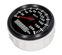 Keenso Compteur de Vitesse 85mm 3,35in Indicateur de Vitesse Acier