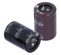 Keenso Condensateur Aluminium 450V 560μF pour Audio | Construction robuste, Haute température, Idéal pour les équipements automobiles, Lampes LED à économie d\'énergie