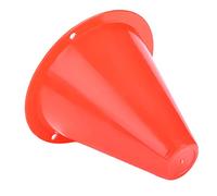 Keenso Cône d'Entraînement Football, 10pcs Cône Formation de Football Barrières de Football Accessoire de Support de Marqueur Porte-Marqueur en Plastique(Rouge)