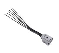 Keenso Connecteur Faisceau de Câbles Connecteur en Plastique Harnais en Queue de Cochon OEM 1J0973713G Remplacement Direct Installation Simple Connexion Stable pour SEAT ALTEA AROSA CORDOBA