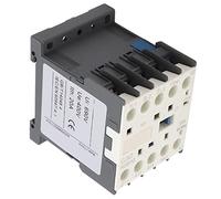 Keenso Contacteur CA 220V 9A avec 4 Contacts NO | Performance compacte et stable, matériau ABS, faible consommation d\'énergie, 3 pôles