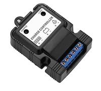 Keenso Contrôleur de Chargeur de Panneau Solaire PWM, Régulateur, Indicateur LED avec 3 Modes de Fonctionnement pour la Gestion de L'alimentation, Noir, 1 Pièce